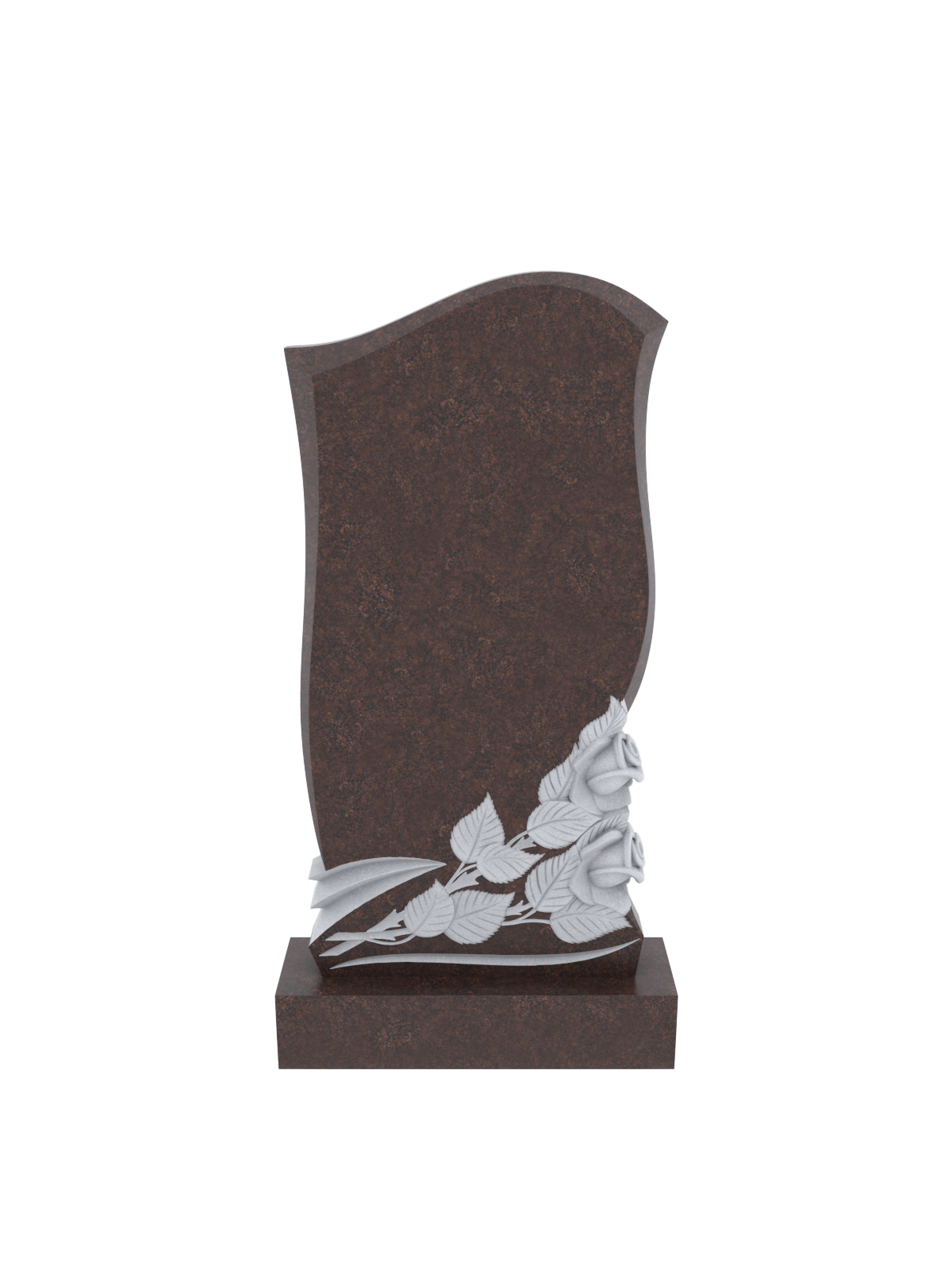 Дымовский памятник с розами 1186